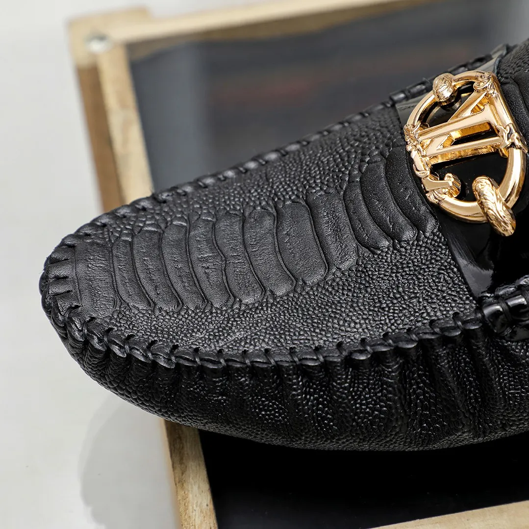Men's shoes 💰360 💰 LV Louis Vuitton's top-quality Peaches men's shoes 💯Original copy of the official website, the upper is made of imported official website 1:1 material ❌Italian 🇮🇹 cowhide surface, imported pigskin lining. It’s definitely not made with ordinary craftsmanship, it’s the model used by celebrities! The factory’s craftsmanship is designed to create the most perfect shoes for trendy men! Colors available! 38-45 yards